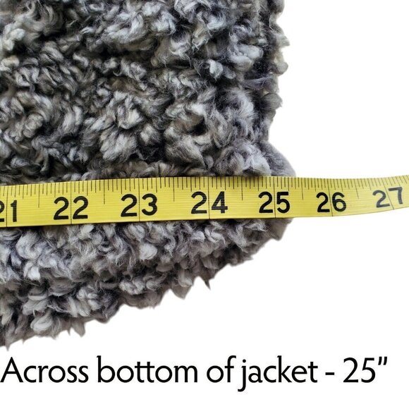 Weatherproof Vintage Ladies' Cozy Sherpa Teddybear Pullover Jacket in Granite XL - Picture 12 of 16